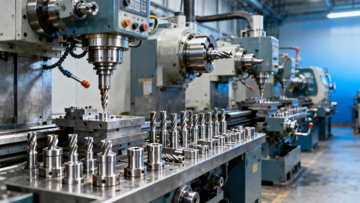 Industrial lathe capacity looks adequate until tool change delays show