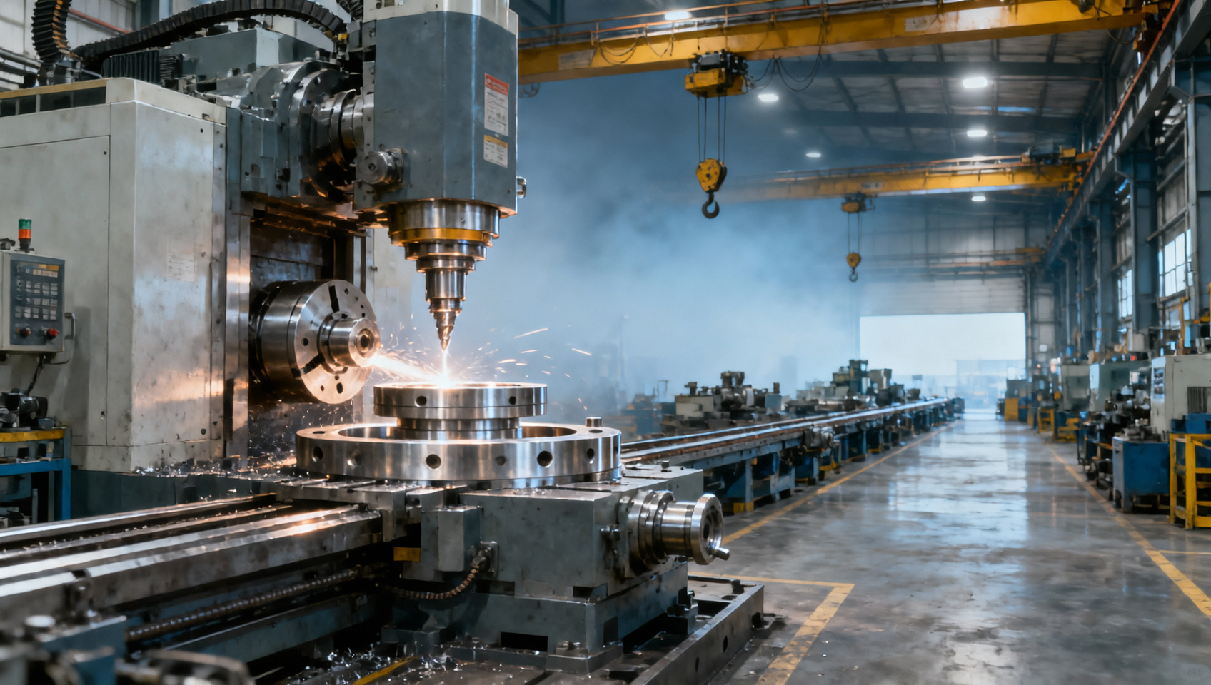 Vertical lathe demand is rising in heavy industry again