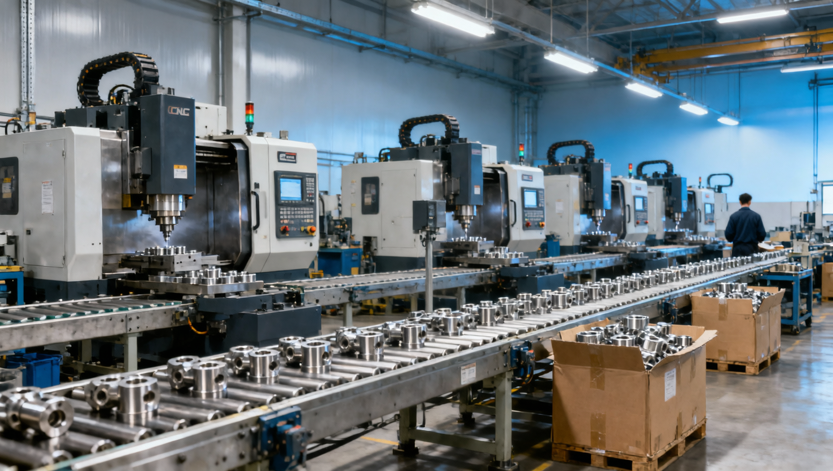 CNC production capacity looks strong, but delivery stays weak