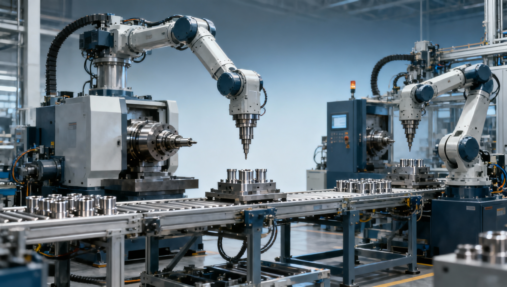 An Automated Production Line can fail at the handoff points