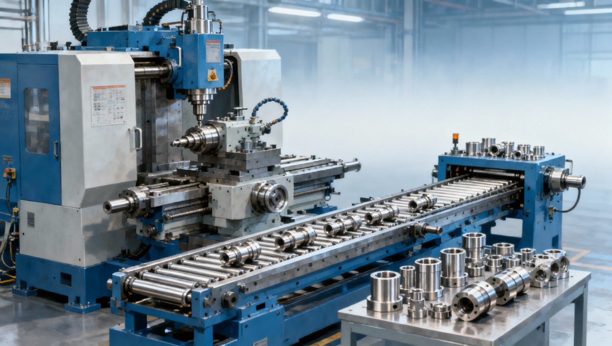 Is an automated lathe worth it for mid-volume production?