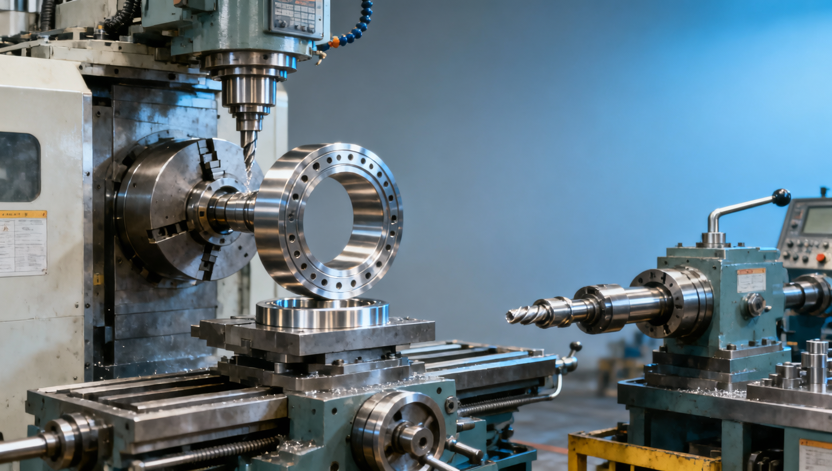 Vertical Lathe or Horizontal Setup for Large Ring Parts?