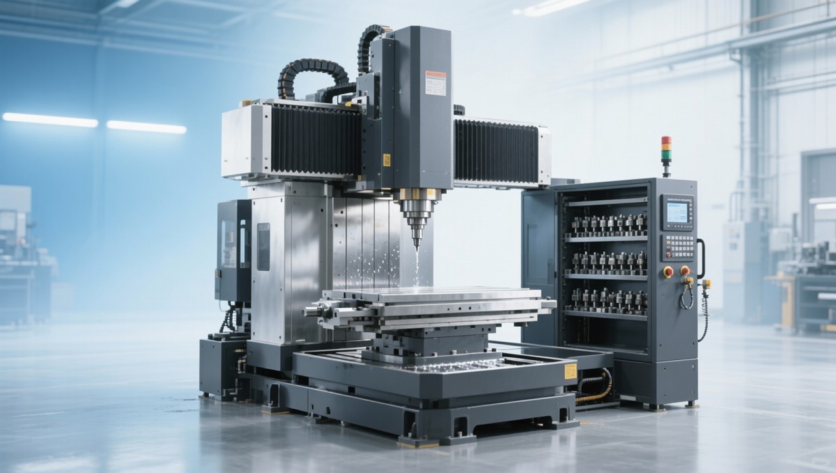 Compact machine tool: Can true footprint reduction coexist with rigidity for heavy cuts?