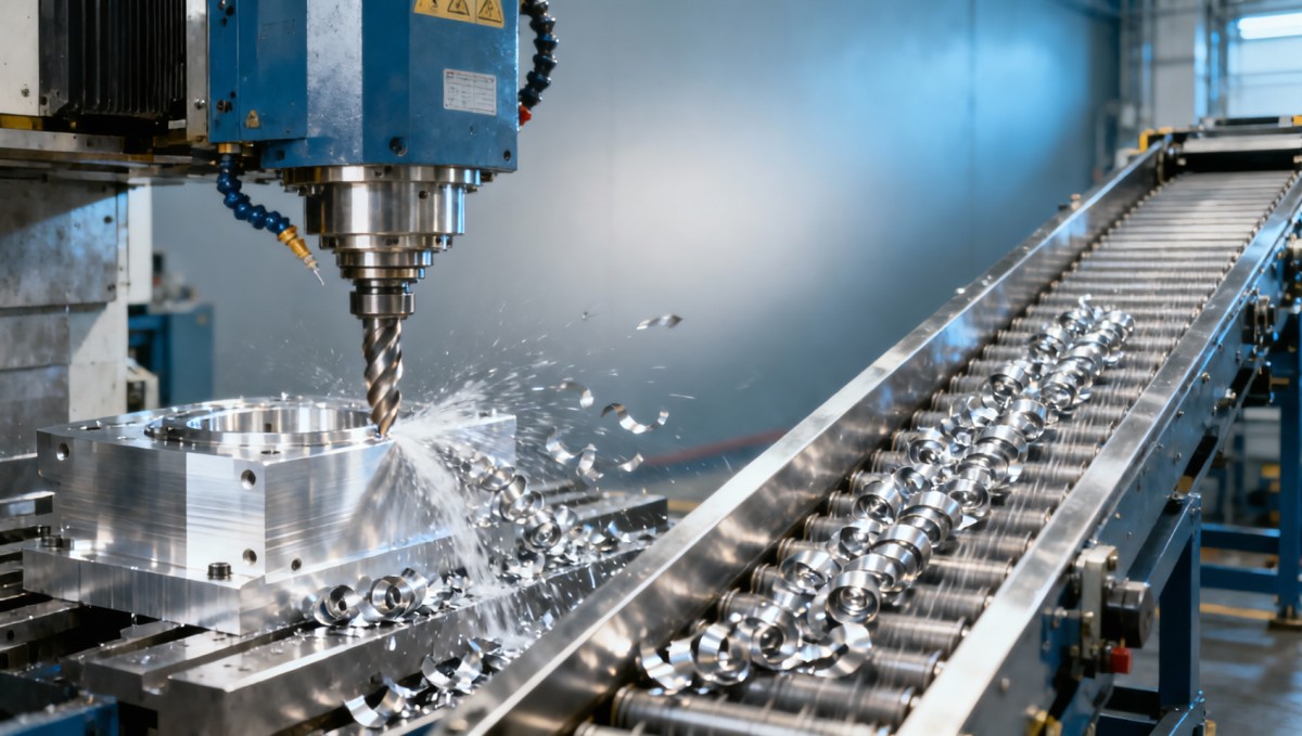Efficient Machining Process for aluminum alloys: Why chip evacuation defines success more than feed rate
