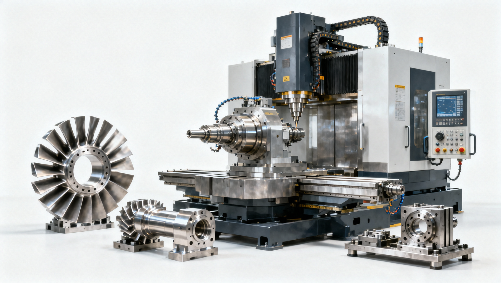What Makes a 5 Axis Machining Center Fit Aerospace Parts?