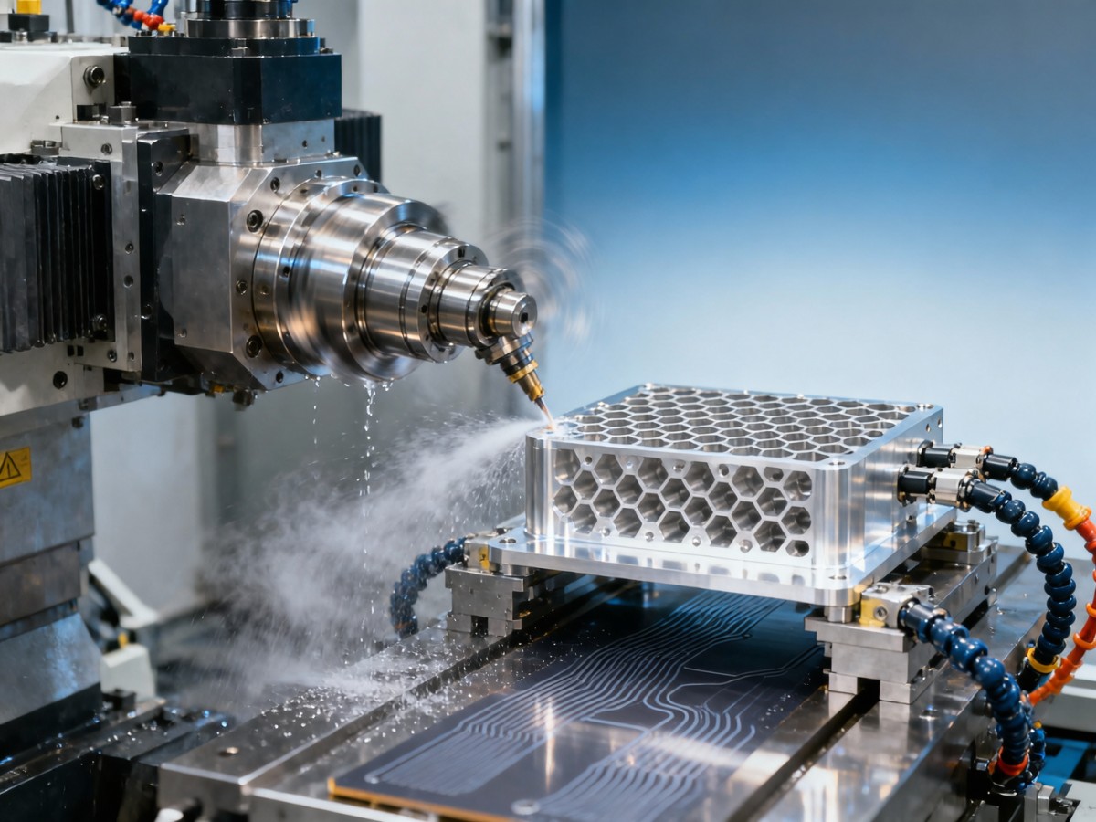 CNC production cycles shortened—but part distortion increased by 7.3% in thin-wall aluminum