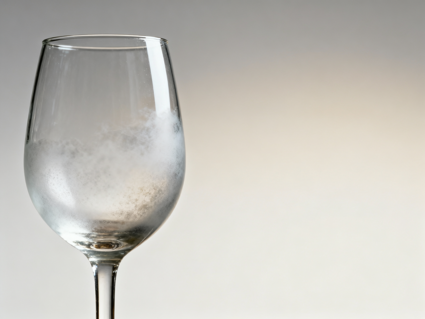 Glass wine cups losing clarity after six months of commercial dishwasher cycles: early signs of silica leaching? Glass wine cups losing clarity after six months of commercial dishwasher cycles: early signs of silica leaching?