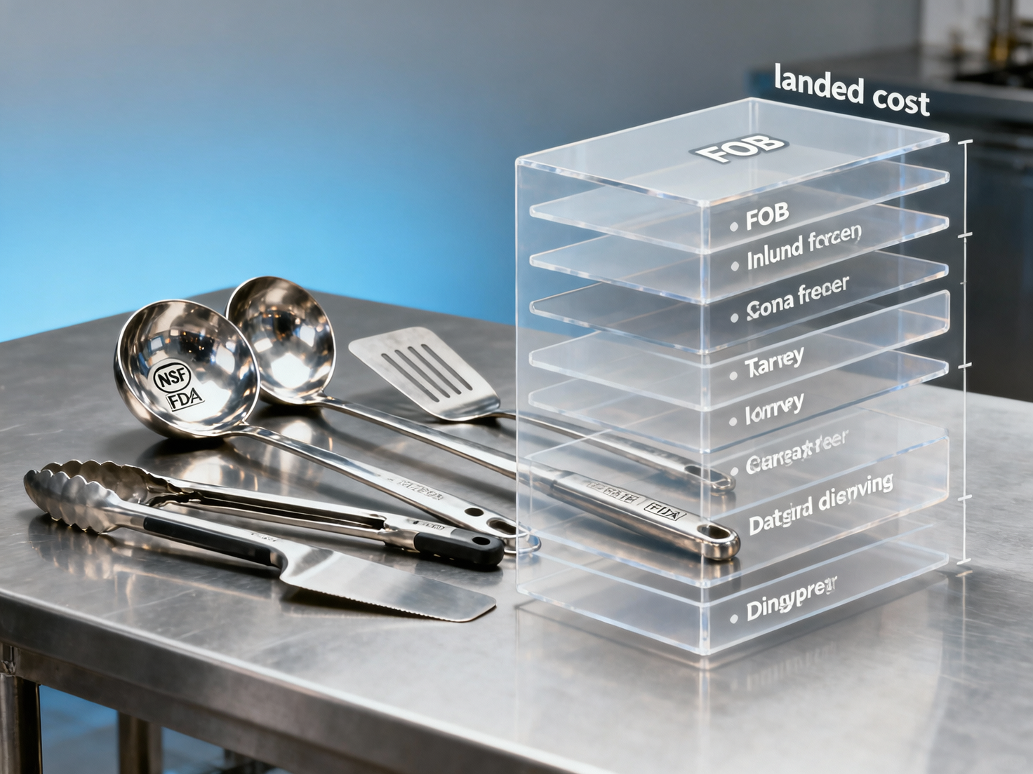 Kitchen Tools Price List Transparency: When ‘FOB’ Hides Real Landed Costs
