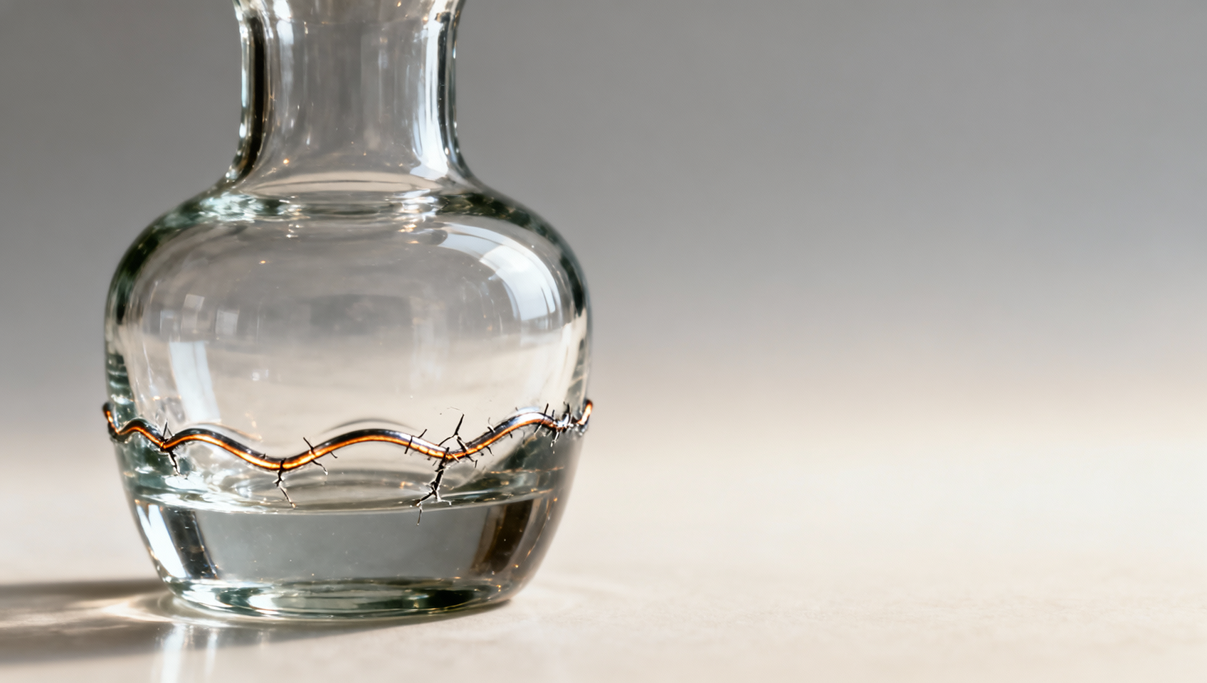 Glass centerpiece vases developing micro-fractures around base welds—annealing duration or joint design? Glass centerpiece vases developing micro-fractures around base welds—annealing duration or joint design?