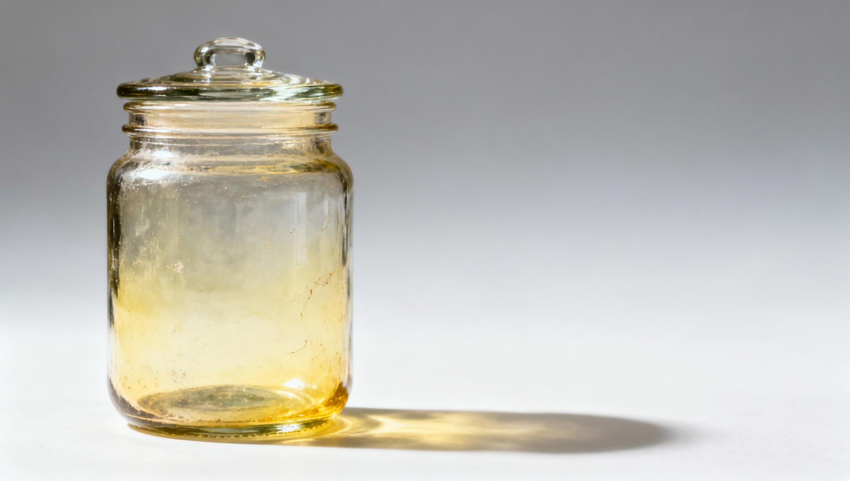 Glass candy jars losing UV resistance after 18 months—coating degradation or bulk glass photochemical change?