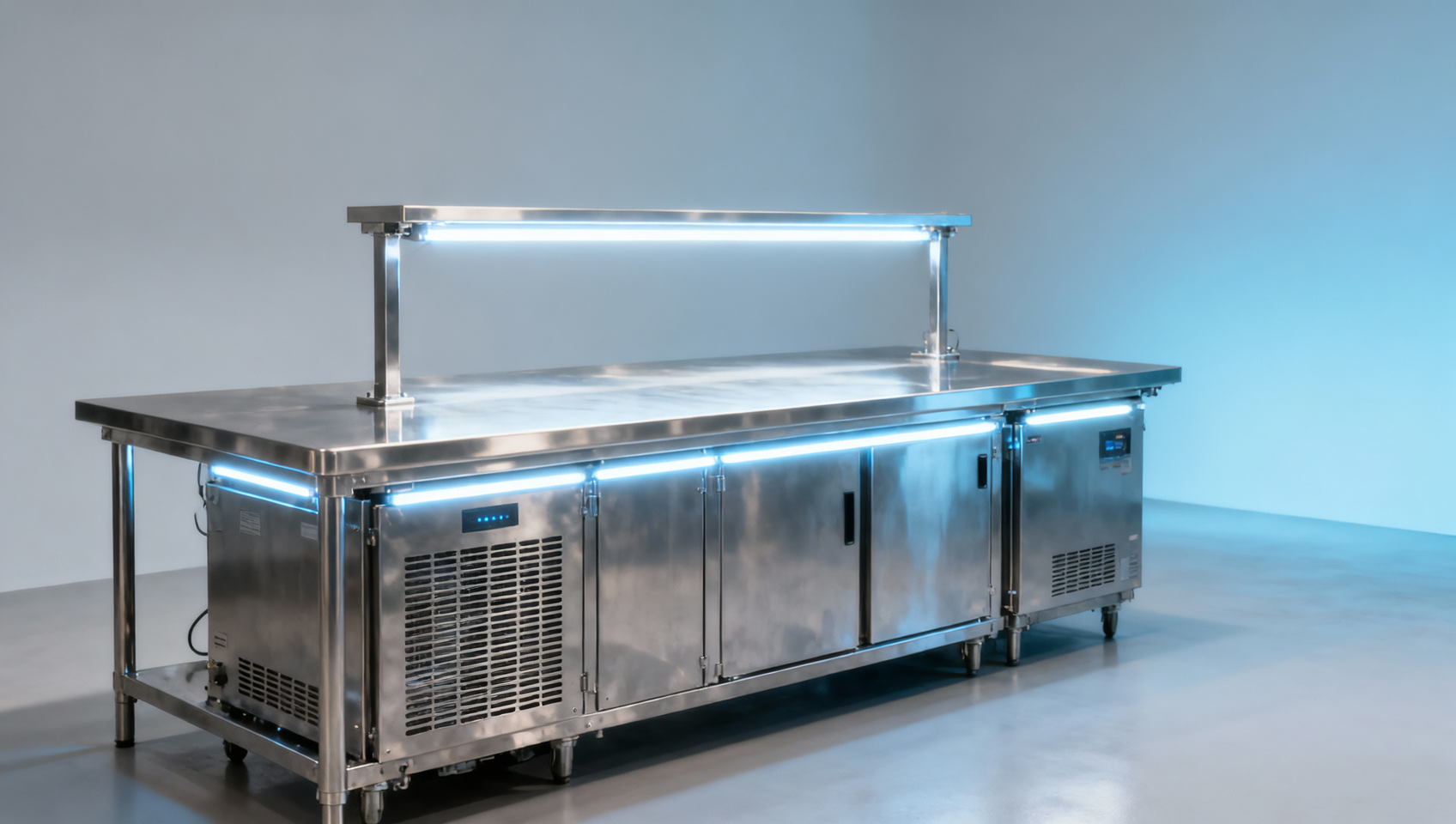 Energy efficient restaurant supplies: Do LED-lit prep tables actually reduce total kWh — or just shift load?