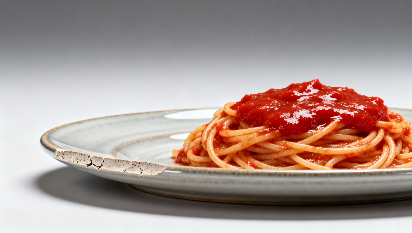 Ceramic pasta plates staining from tomato-based sauces — is bisque firing temperature the real culprit?