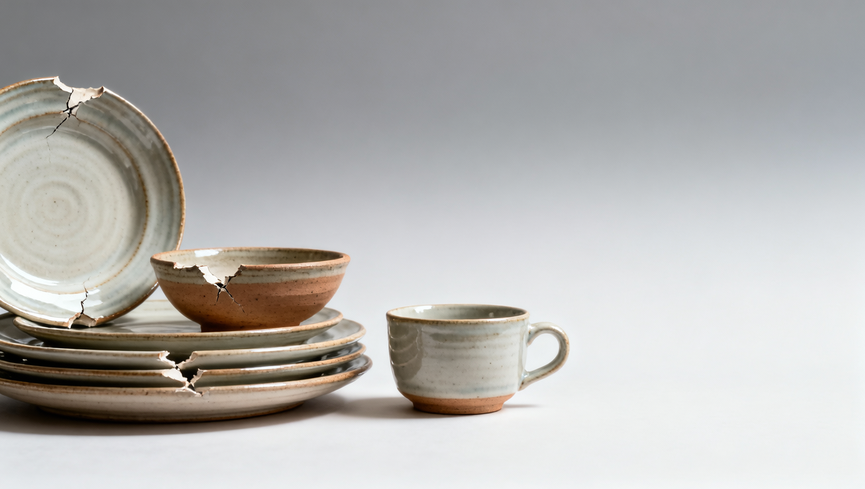 Stoneware tableware chips along edges during transit — cushioning standards falling short?