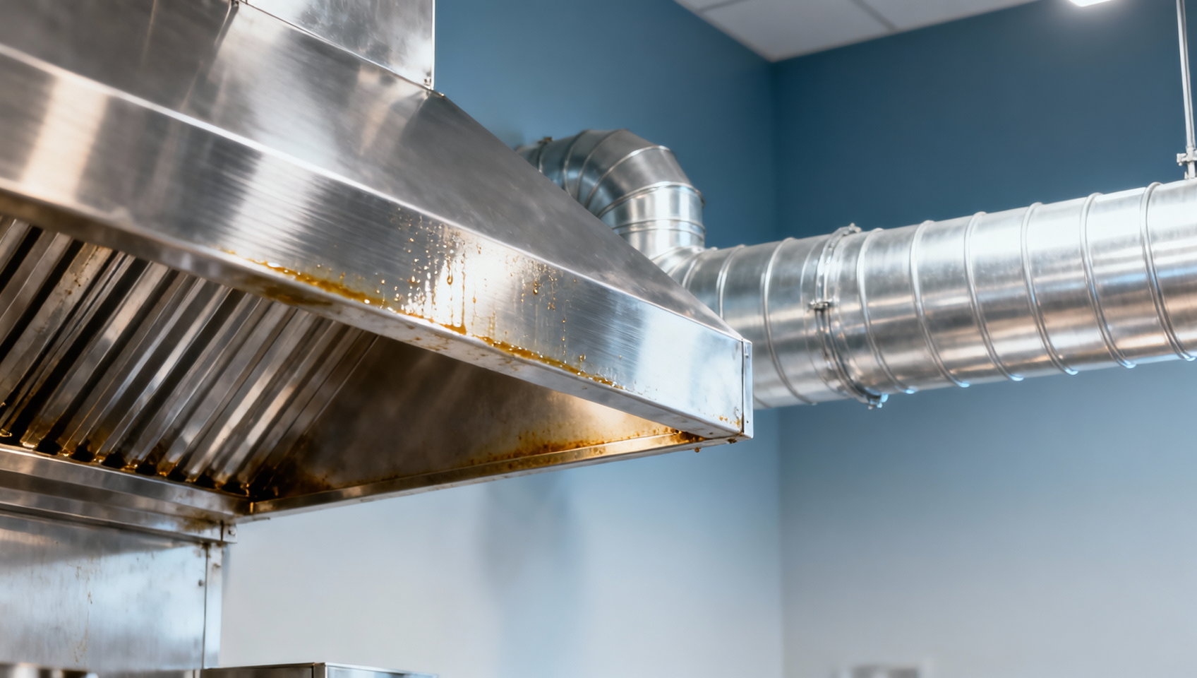 How restaurant kitchen hood system performance changes after 3 years of use