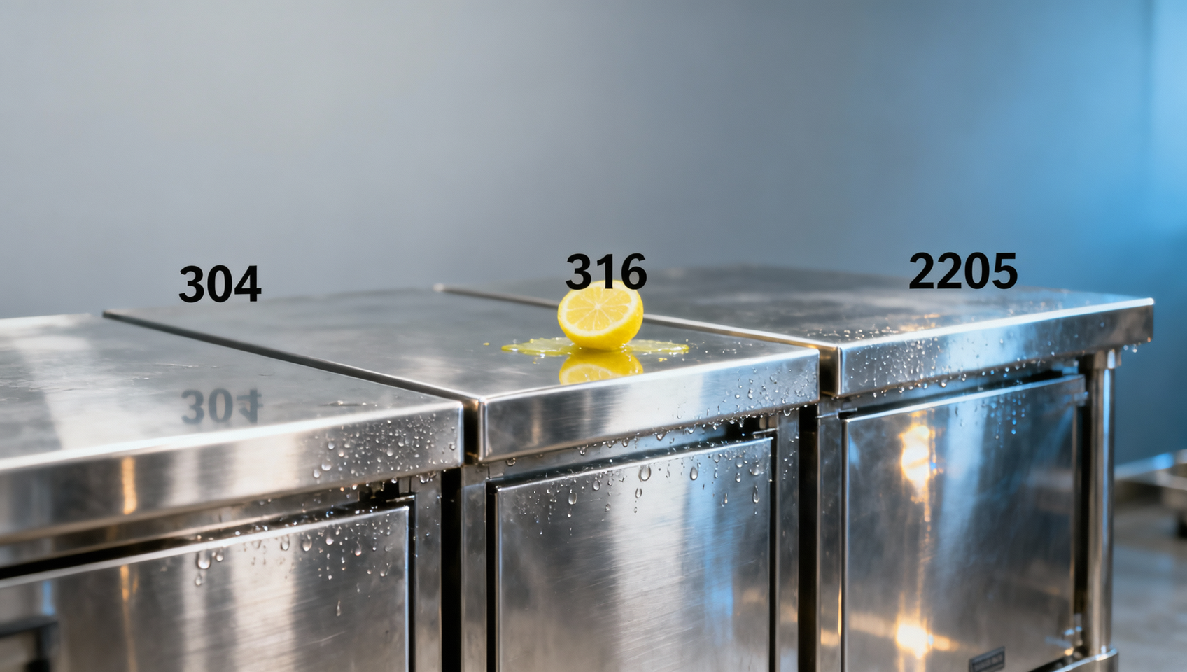 Stainless steel restaurant kitchen surfaces: Why corrosion resistance varies wildly between grades