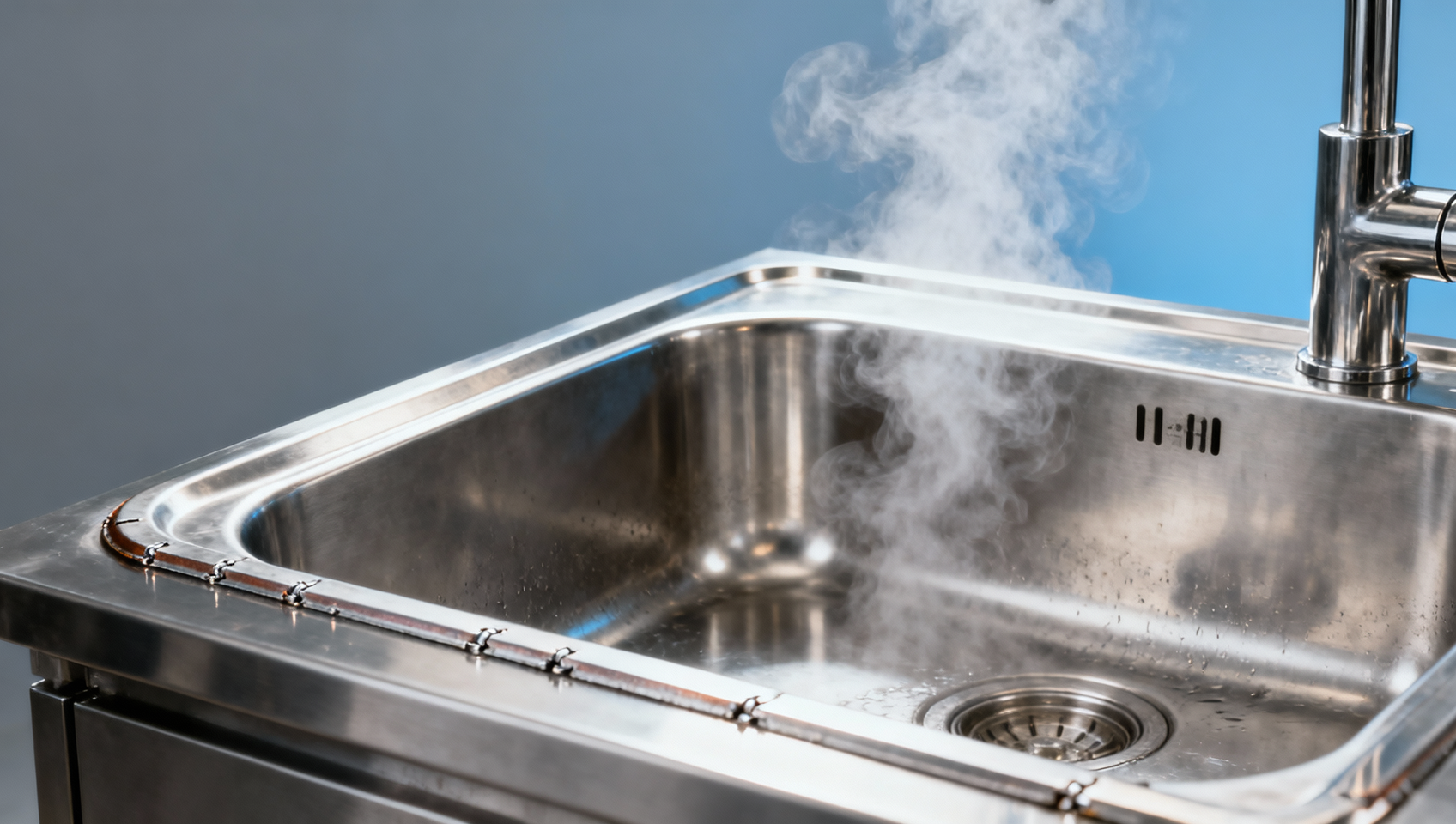 Stainless steel restaurant kitchen sinks cracking under thermal shock—why it’s happening more often