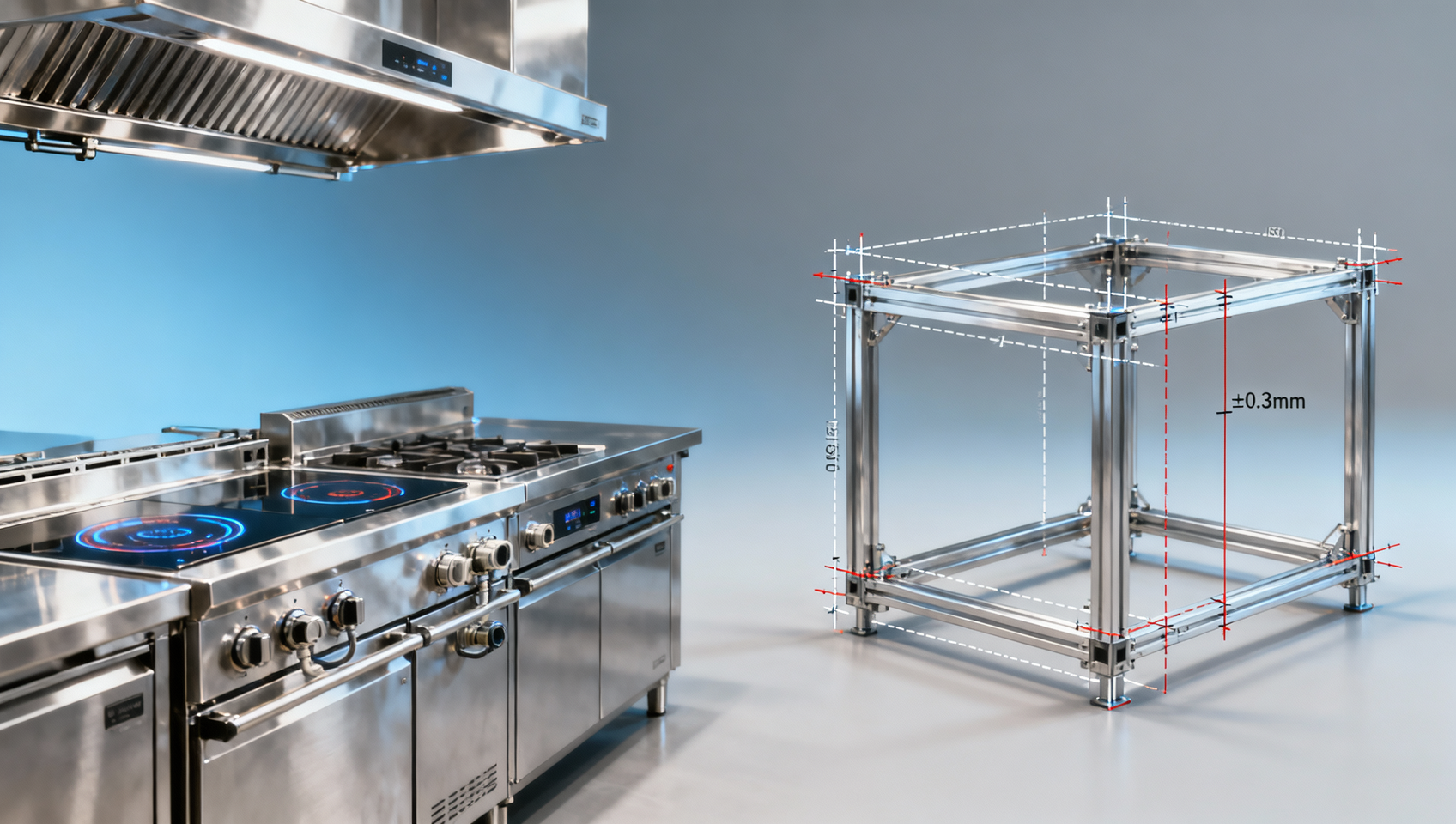 Commercial restaurant kitchen design shifts toward modular, reconfigurable zones