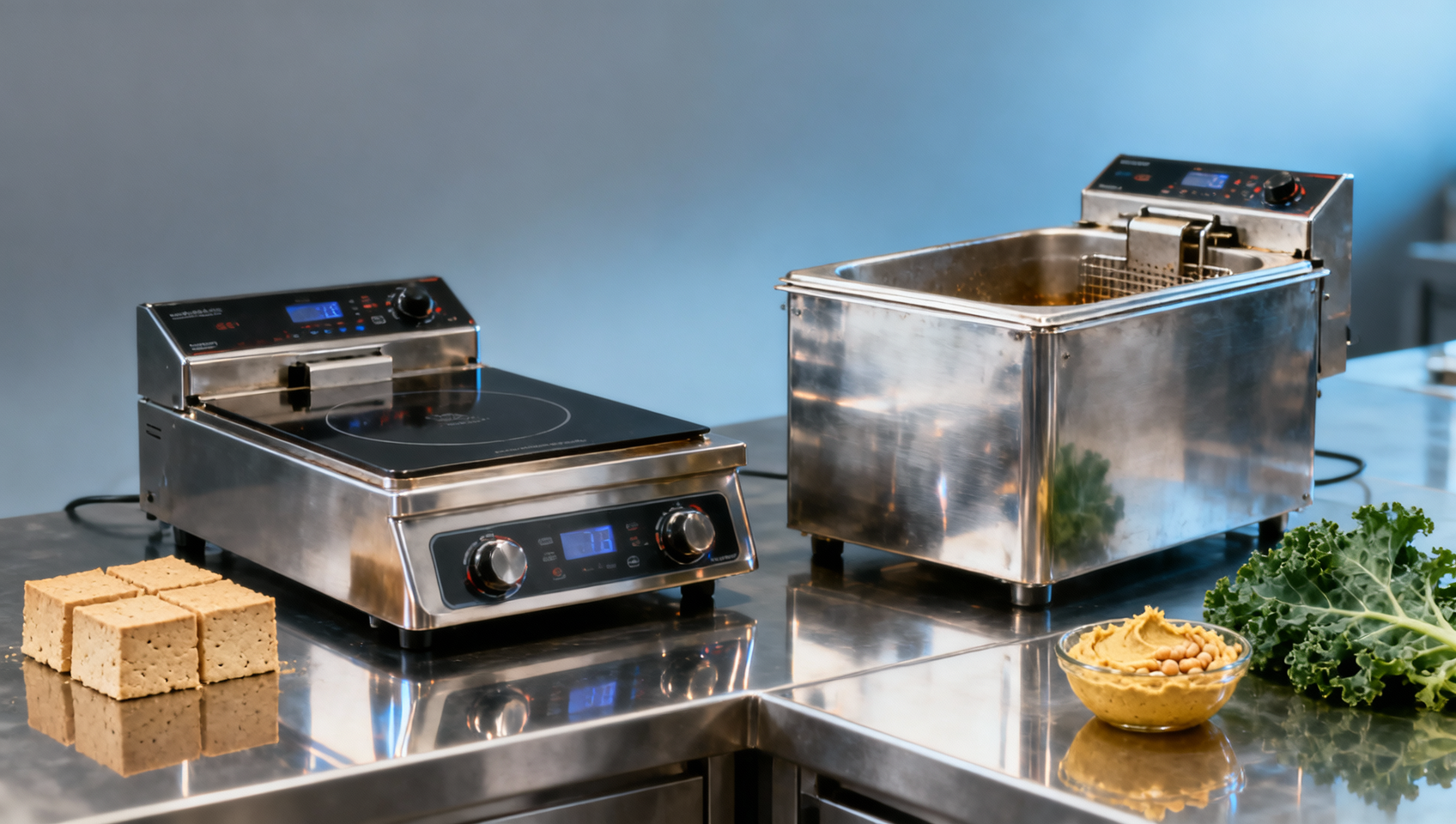 Restaurant kitchen equipment requirements for plant-based menus: Do induction units replace fryers? Restaurant kitchen equipment requirements for plant-based menus: Do induction units replace fryers?