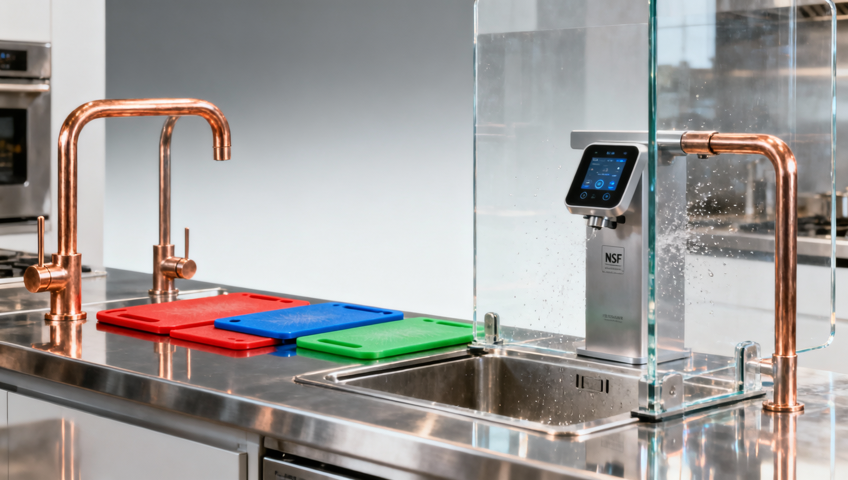 Restaurant kitchen equipment accessories that reduce cross-contamination risk in open kitchens Restaurant kitchen equipment accessories that reduce cross-contamination risk in open kitchens