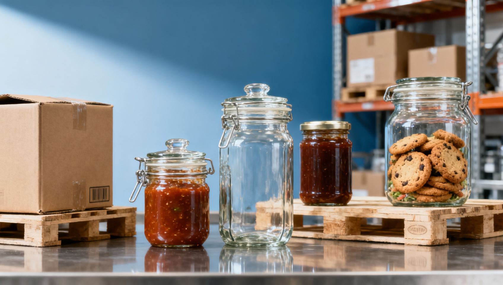 Glass salad jar factories are adding lighter formats for shipping Glass salad jar factories are adding lighter formats for shipping