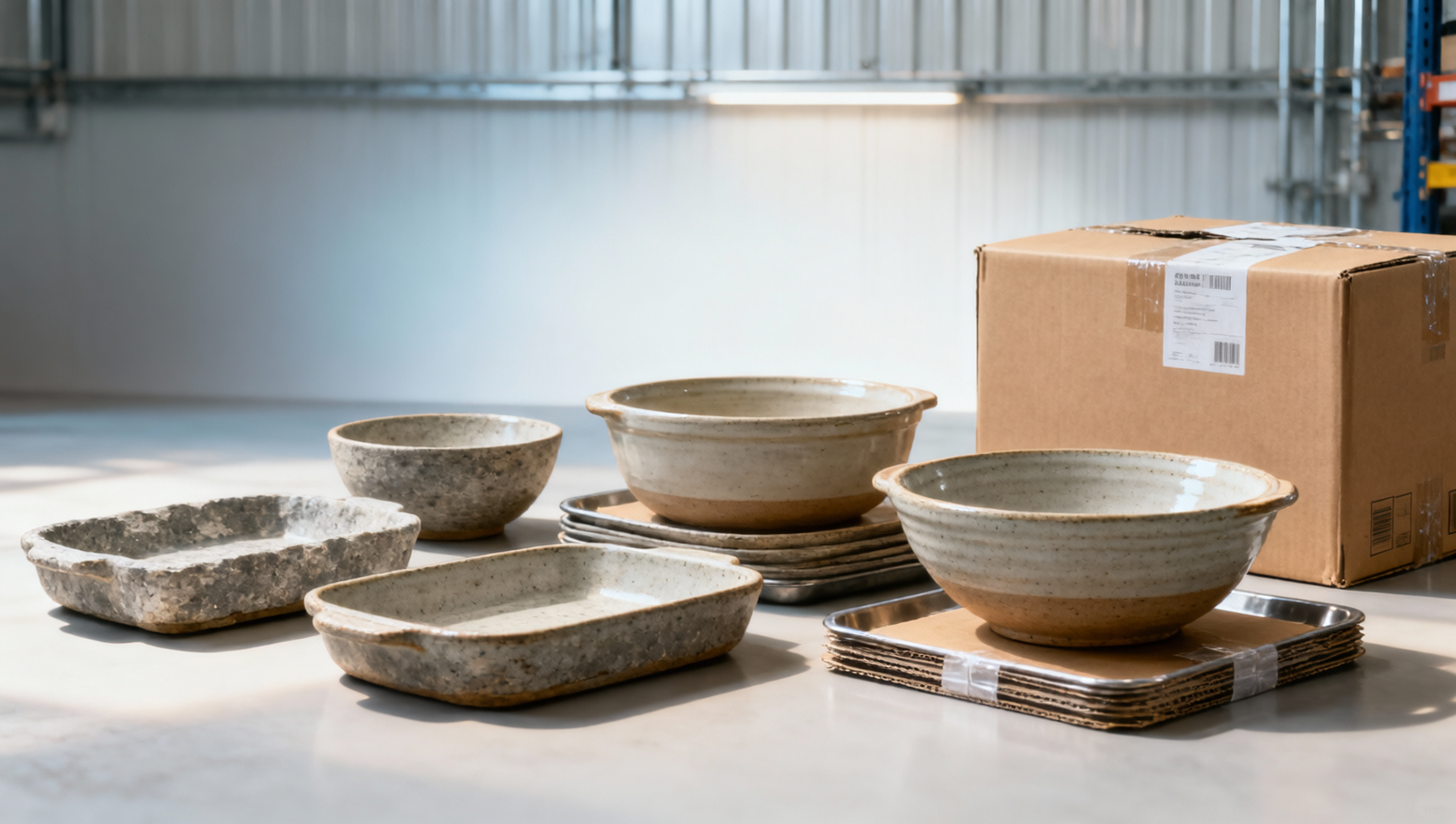 Stoneware serving dish lead times are stretching in peak seasons
