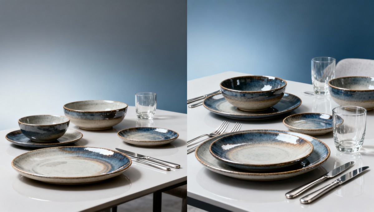 Ceramic dinner set trends shifting toward mixed glaze finishes