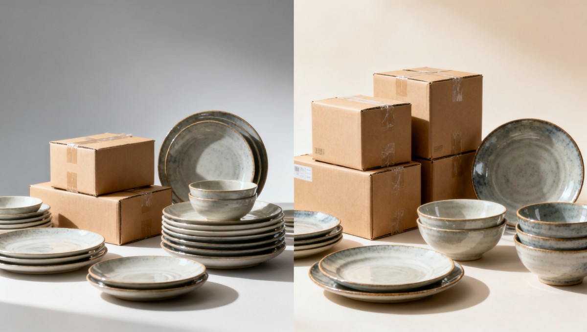 Dinnerware set demand is moving toward smaller box counts
