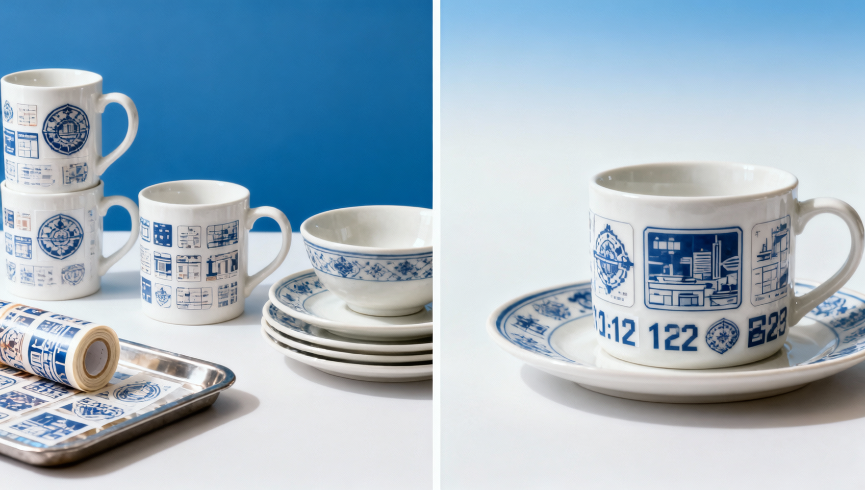 Ceramic mug factories test digital decals for shorter runs