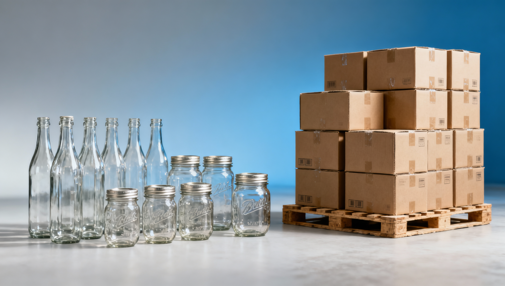 Glass container makers invest in lighter weights to cut freight