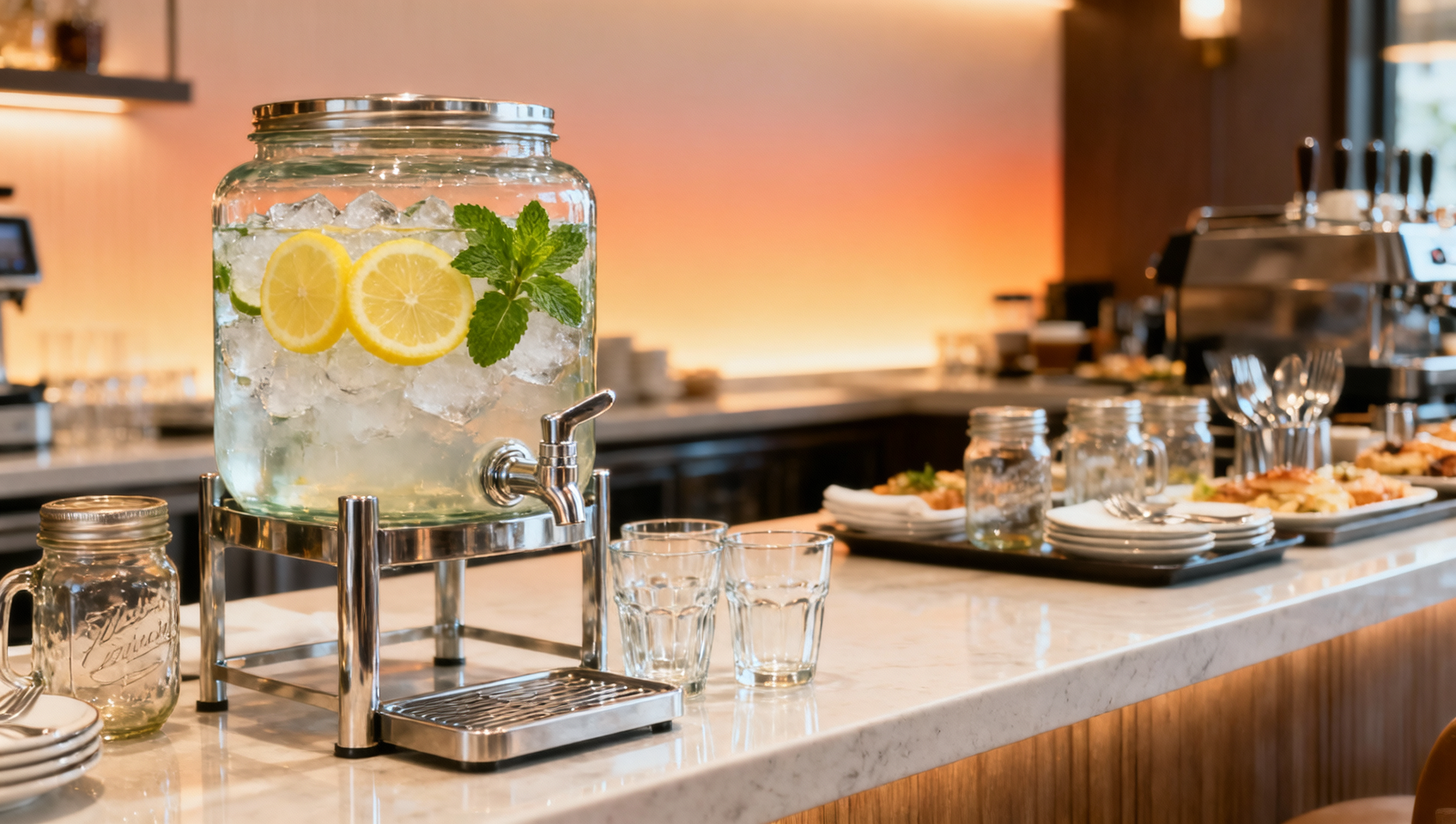 Glass water dispenser imports rebound in warm-weather markets