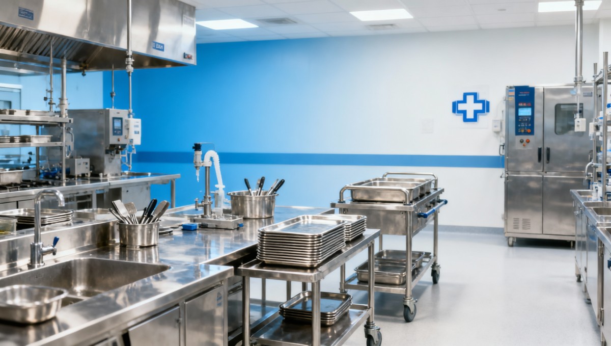 Restaurant supplies for hospitals need stricter material choices