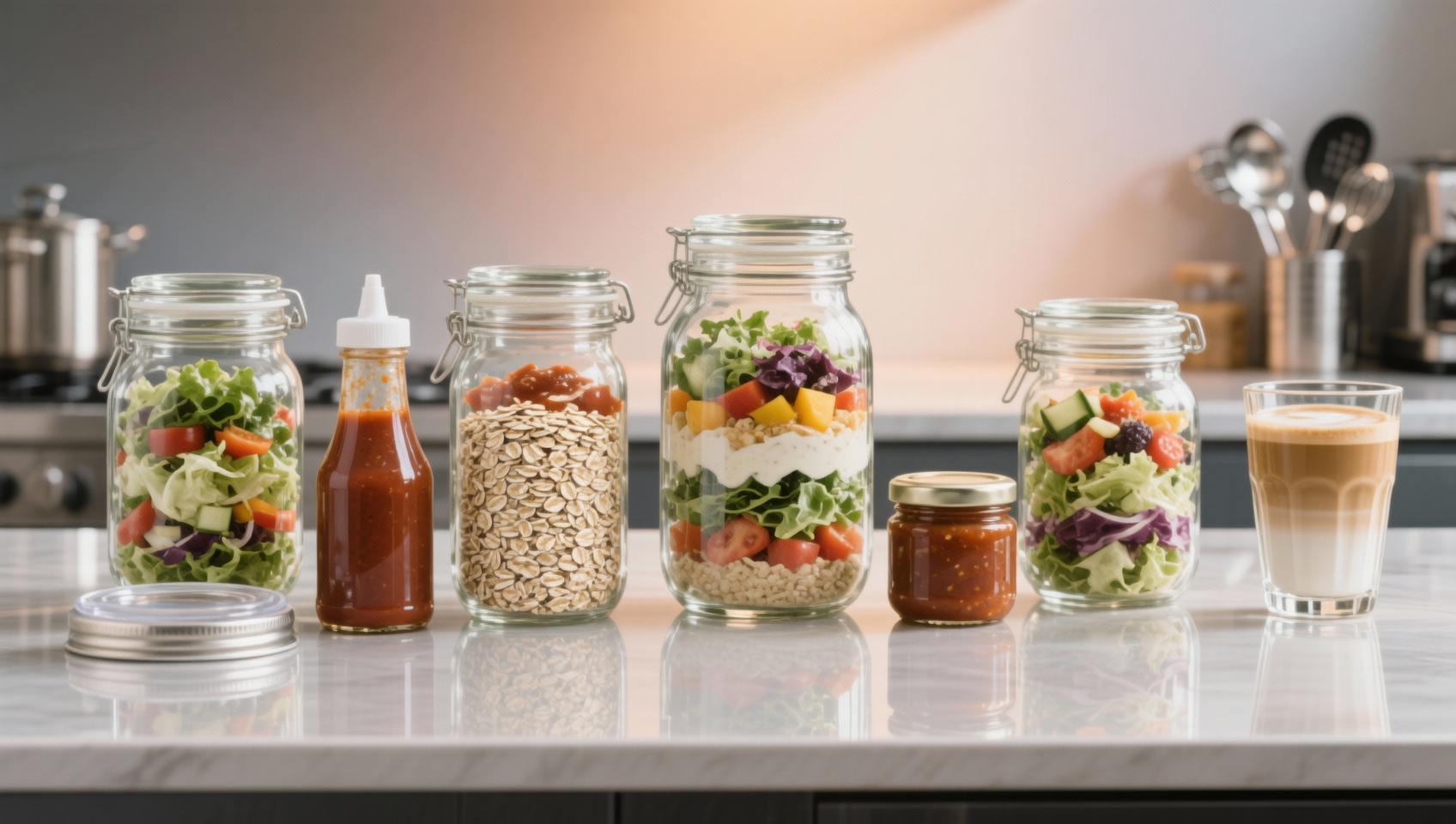 Why Glass Salad Jars Are Gaining Export Interest