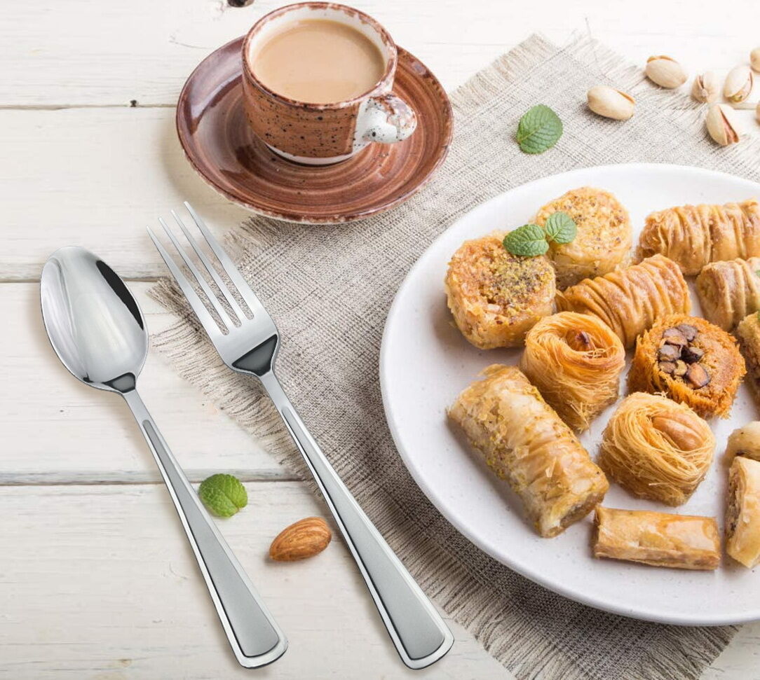 Cutlery Set 24 pcs set,  ,20 pcs set ,   Dinner Fork, Dinner Spoon, Dinner Knife, Tea spoon.