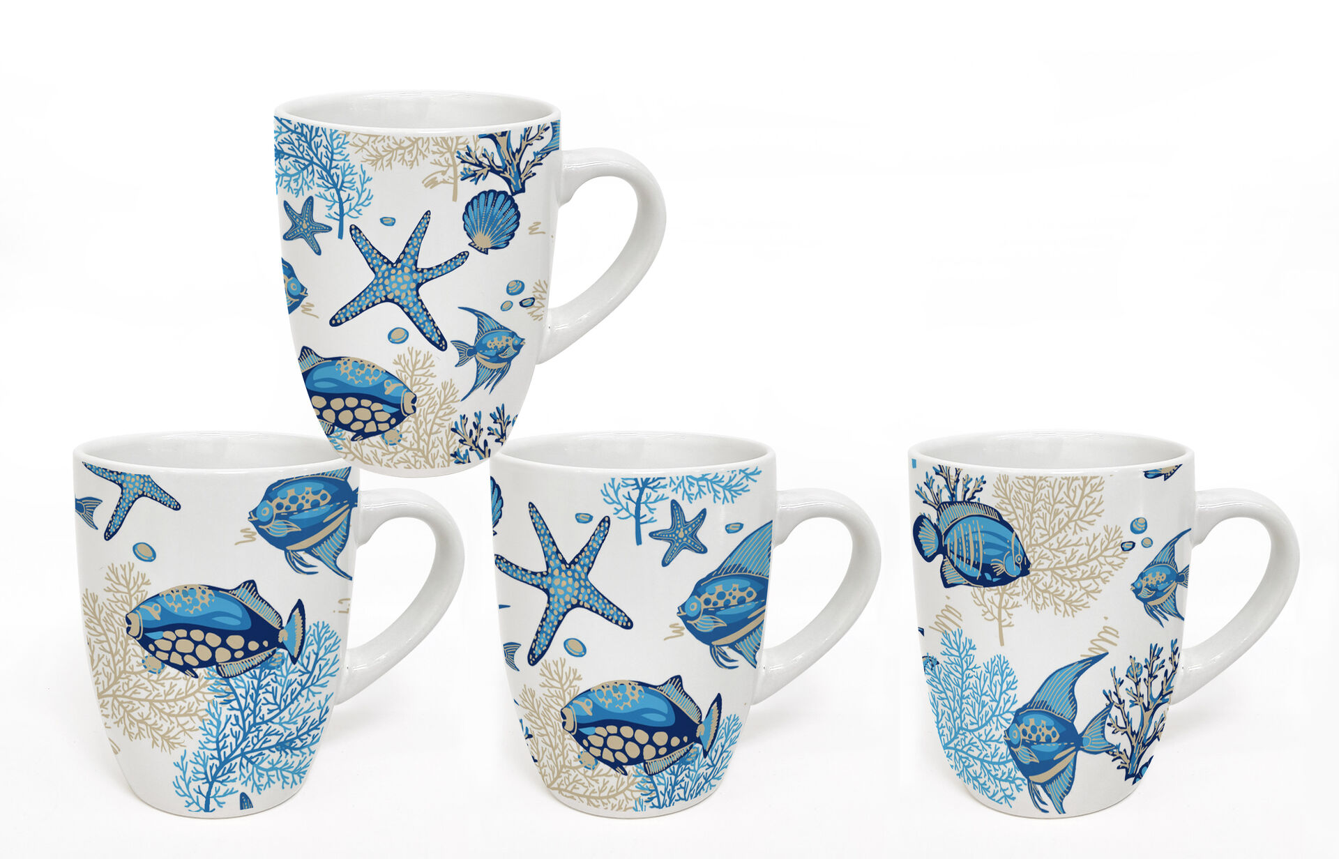 Ocean style ceramic dinnerware, ceramic dinner sets