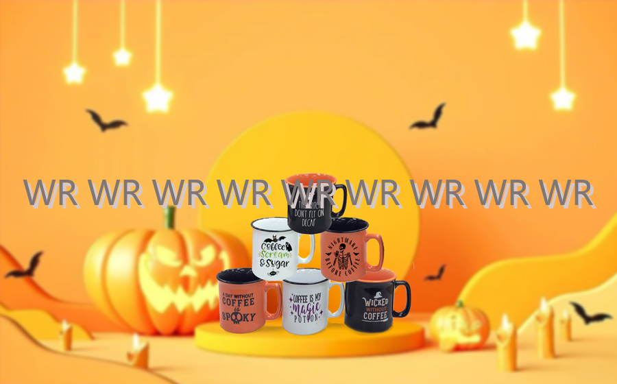 Halloween Ceramic Coffee Mugs and Tea Mug, Halloween, Thanksgiving, Birthday and Fall Gifts for Family or Friend