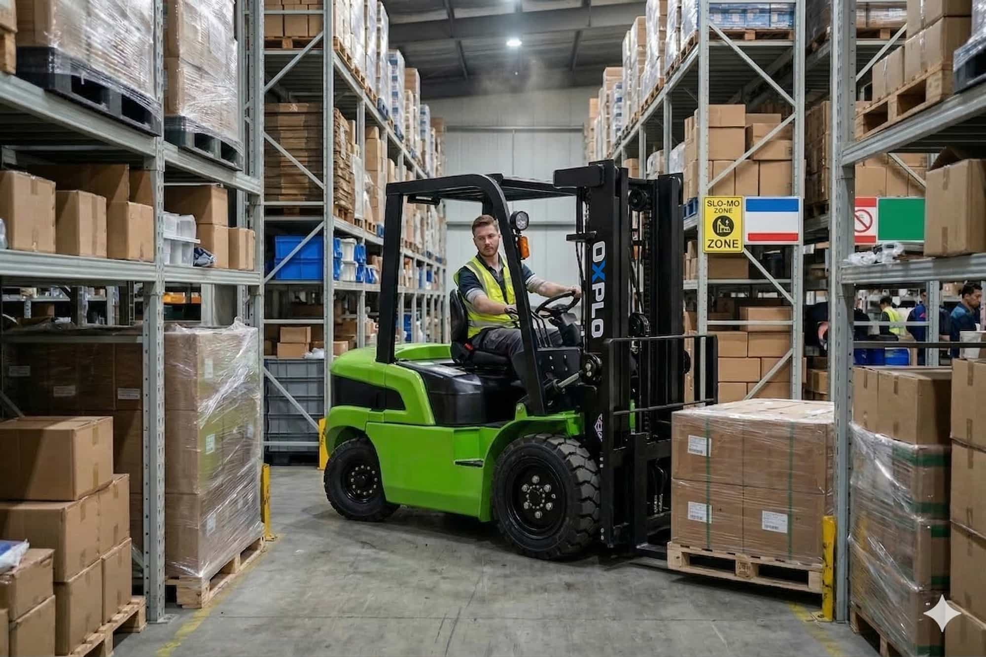 Montacargas Eléctrico OX-E15: Pequeño Tamaño, Gran Energía