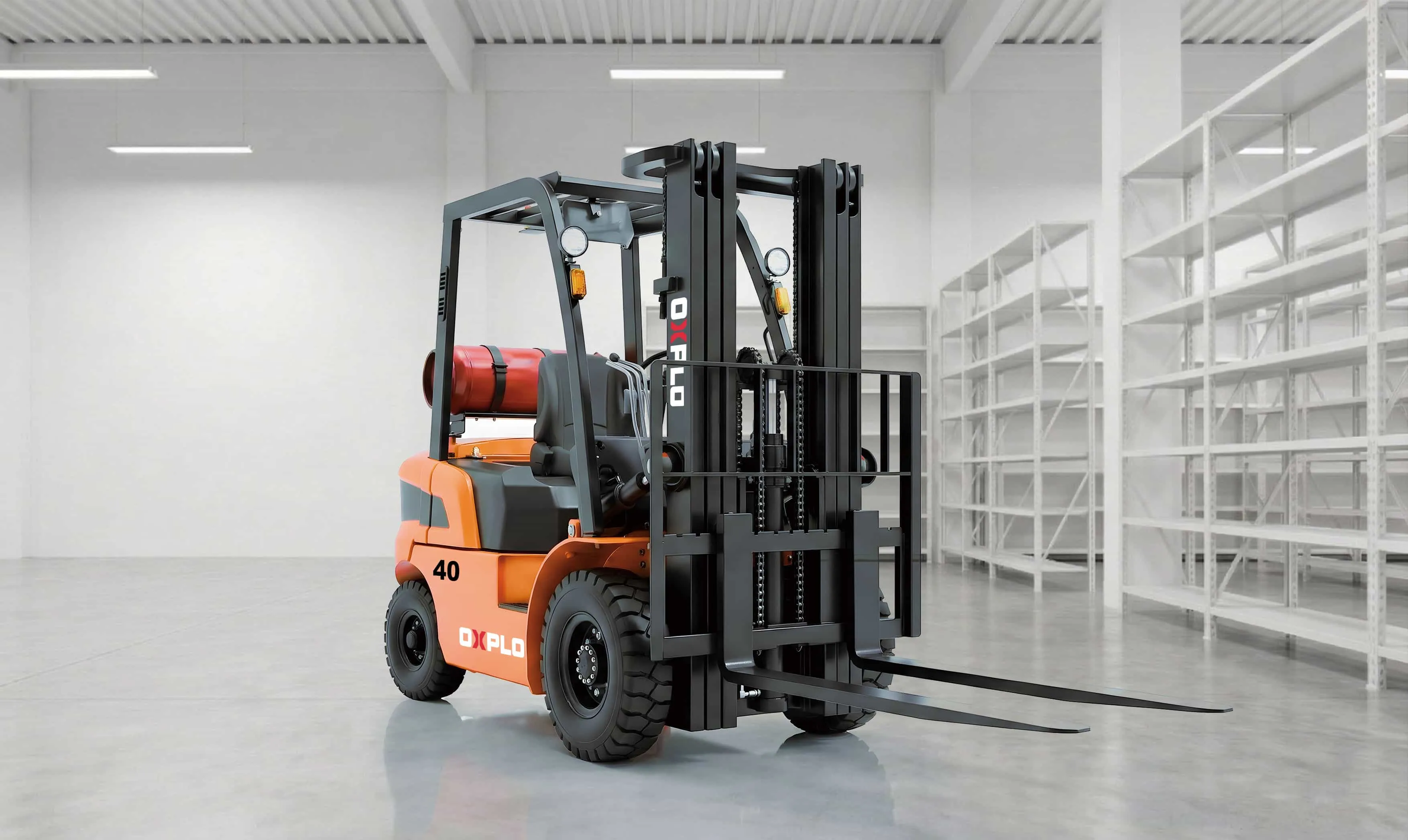 OX-G40 | Montacargas de combustible dual de 4 toneladas OX-G40 | Montacargas de combustible dual de 4 toneladas