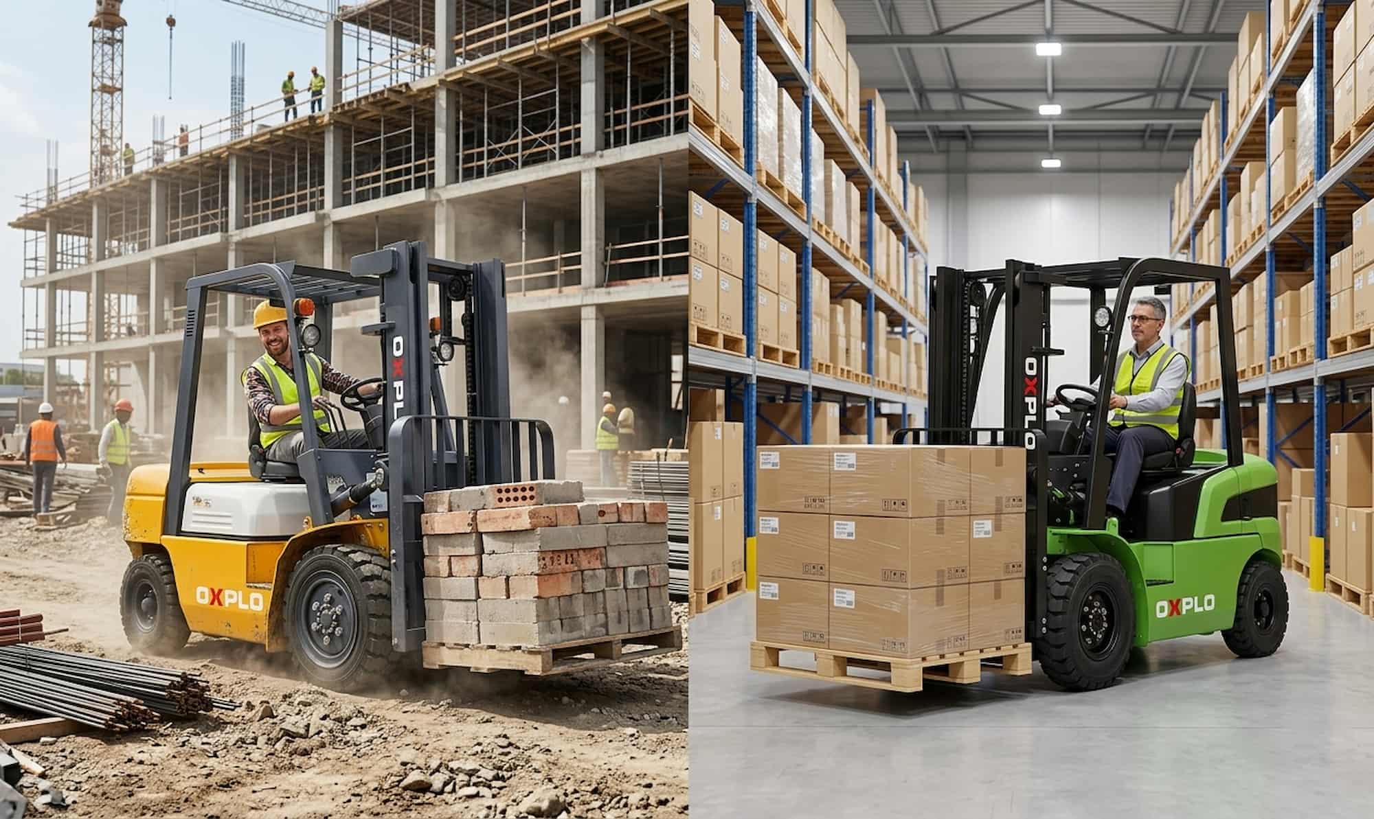 Combustión vs. Eléctrica: ¿Cómo elegir la mejor opción para su logística con OXPLO Brasil?