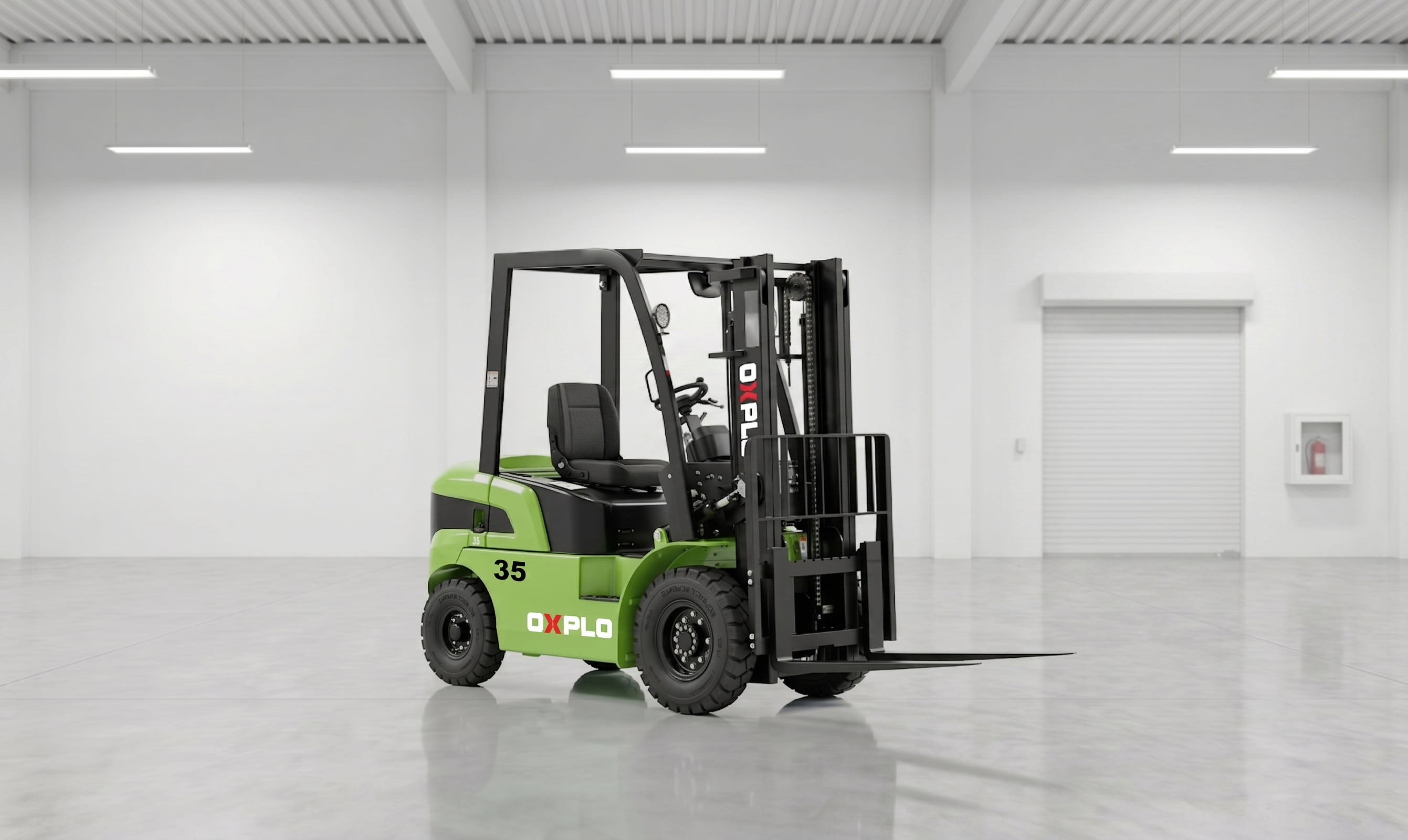 Carretilla elevadora de litio 3.5t | OX-E35 Carretilla elevadora de litio 3.5t | OX-E35
