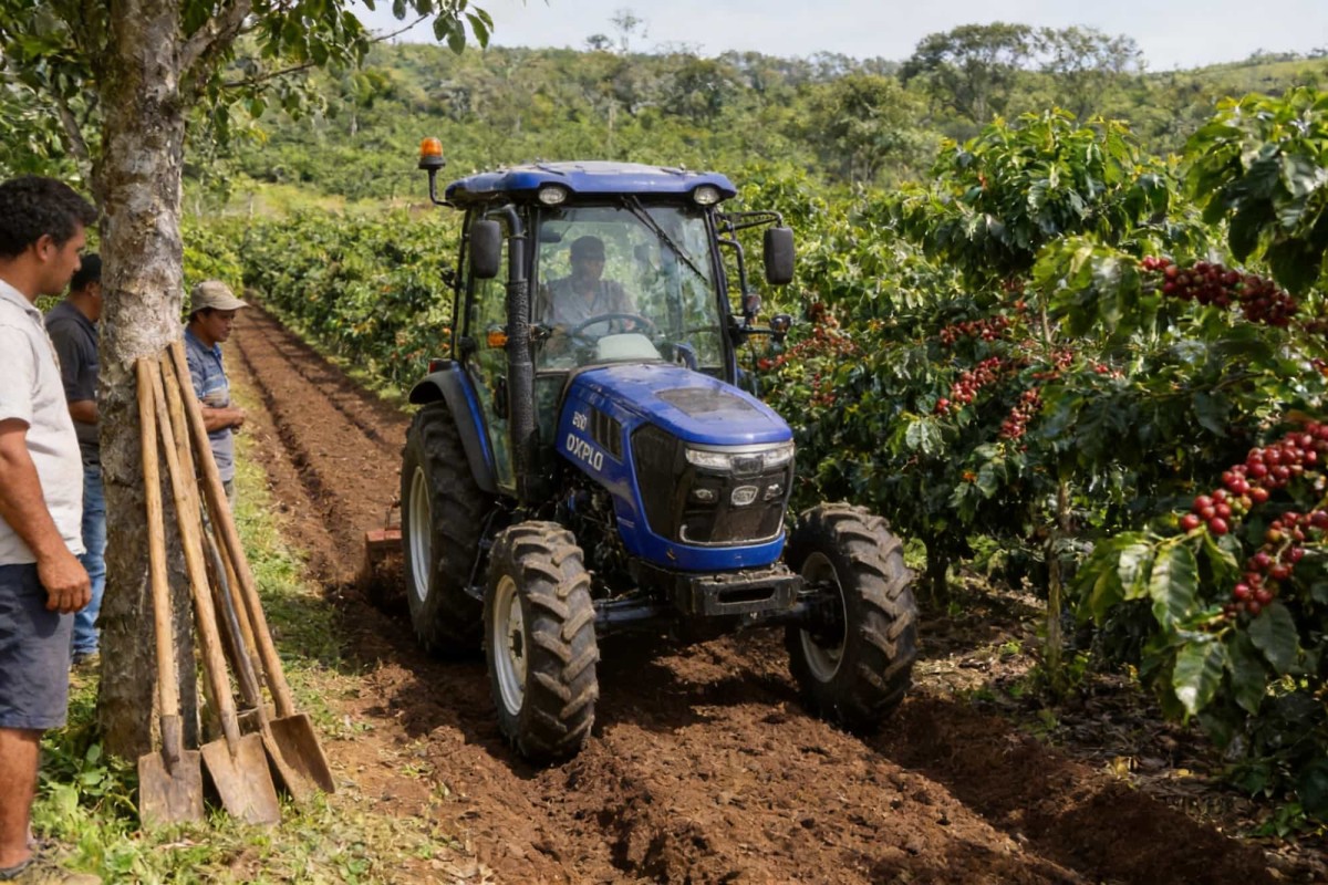 OXPLO拖拉机巴西农场作业1