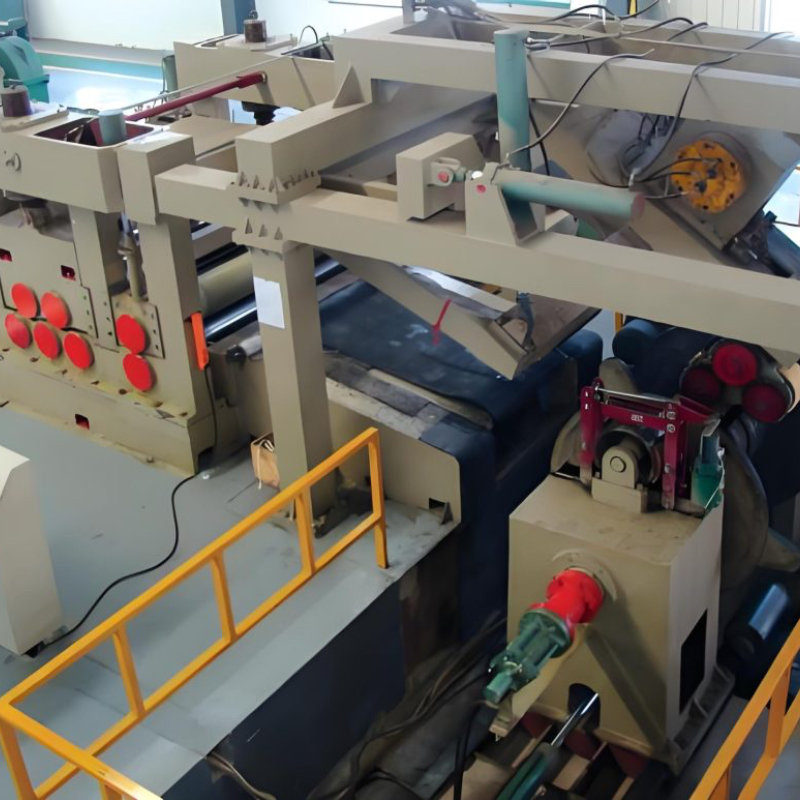 Линия размотки, правки, резки и штабелирования нержавеющей стали