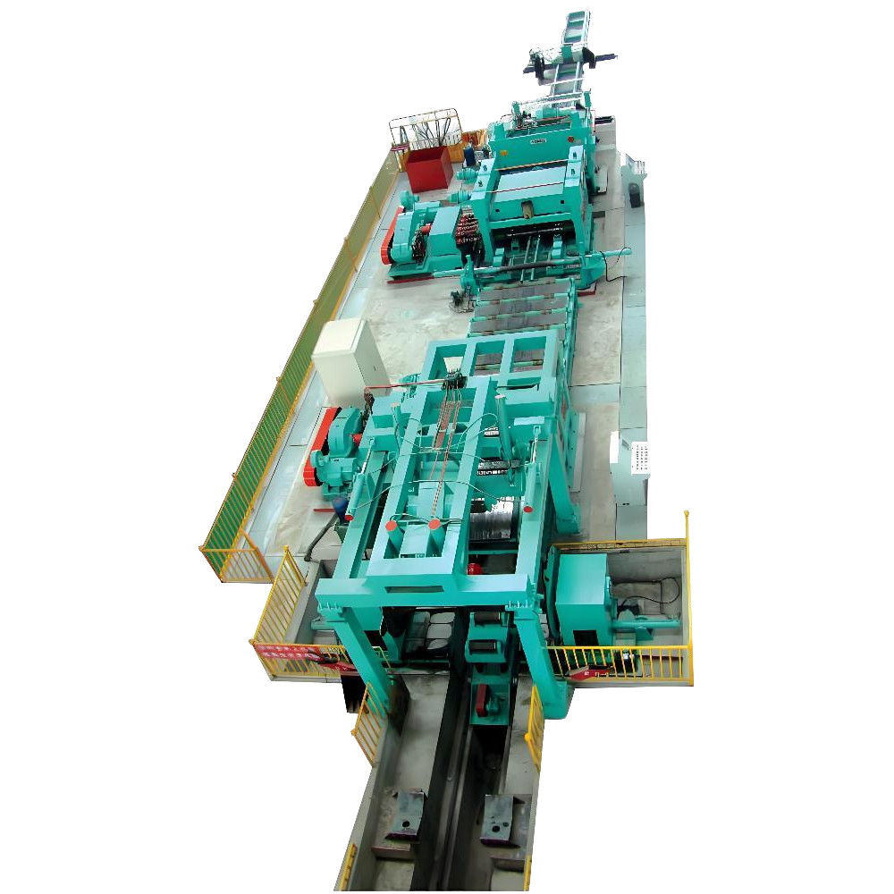 Линия размотки, правки, резки и штабелирования горячекатаных листов