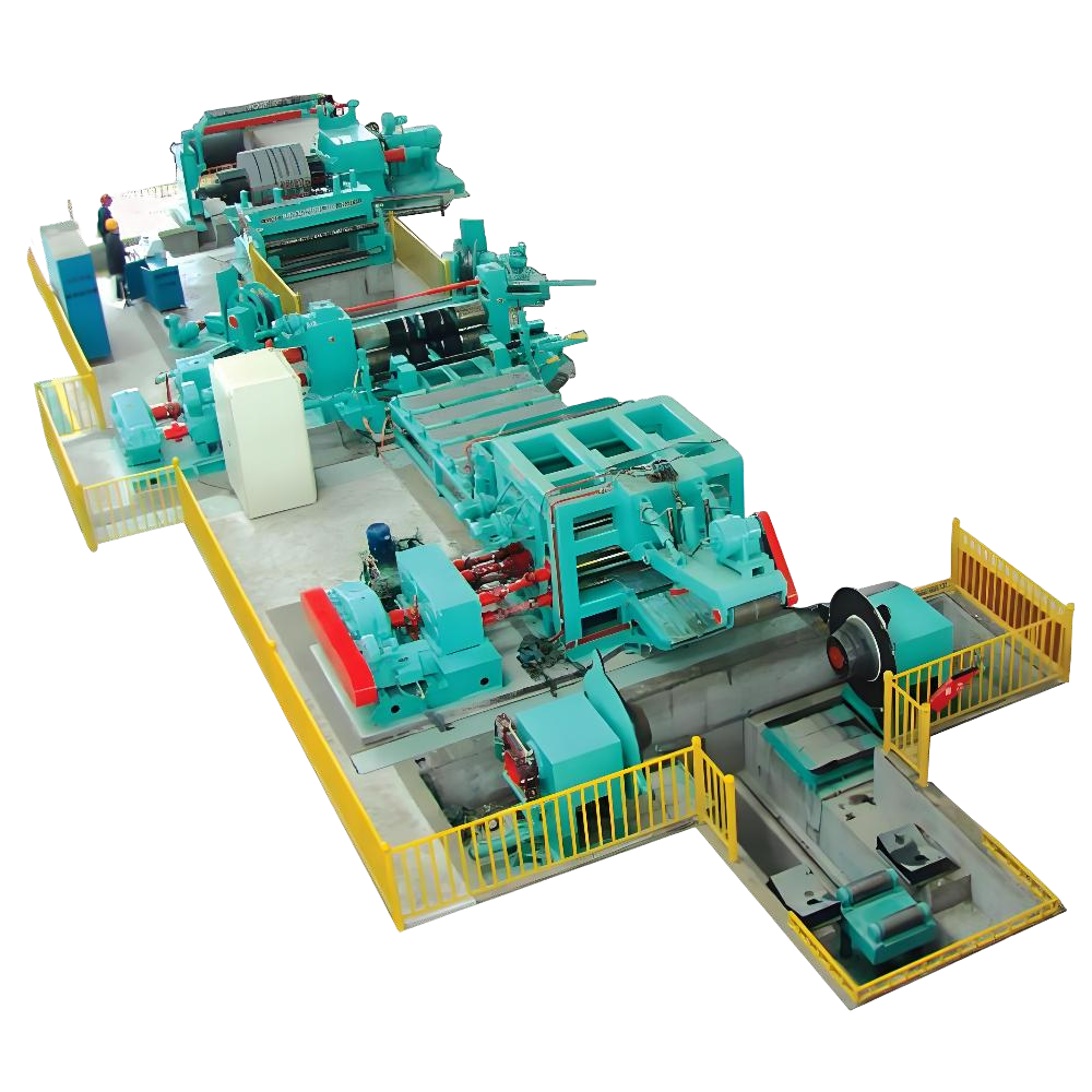 Линия размотки, продольной резки и намотки горячекатаных листов