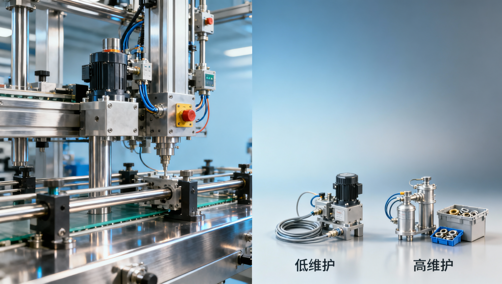 Packaging equipment buyers often overlook maintenance cost differences between servo and pneumatic systems