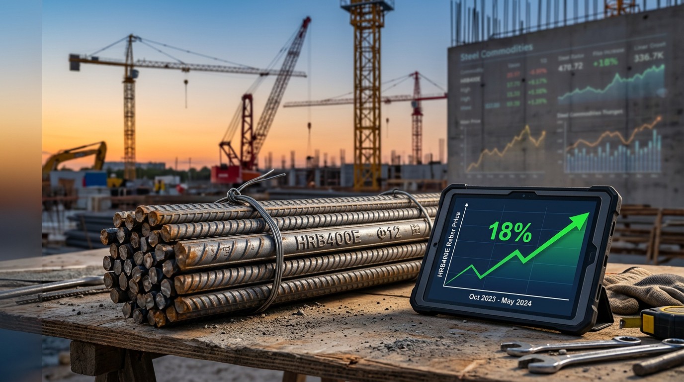 Building materials price trends: Why steel rebar spiked 18% in March 2026 — and what’s next