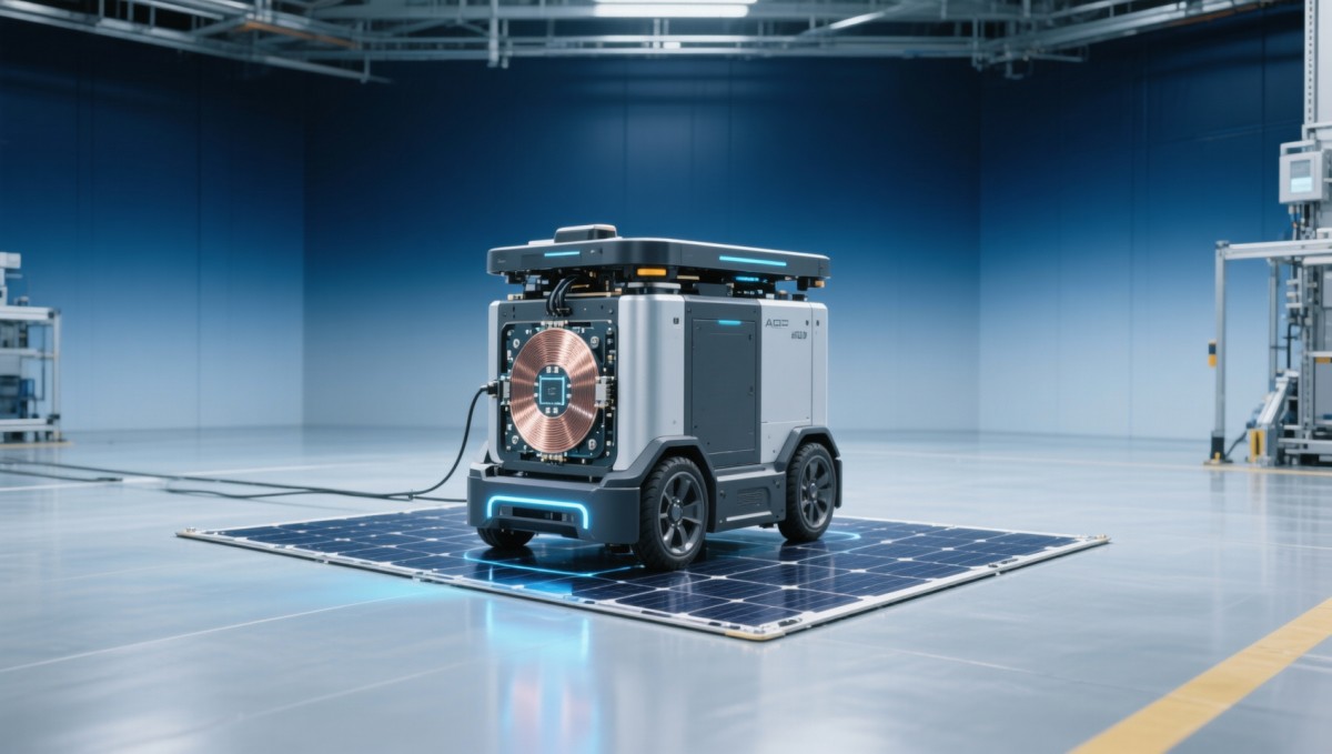 Next-gen wireless charging for lithium battery-powered AGVs: Efficiency loss vs