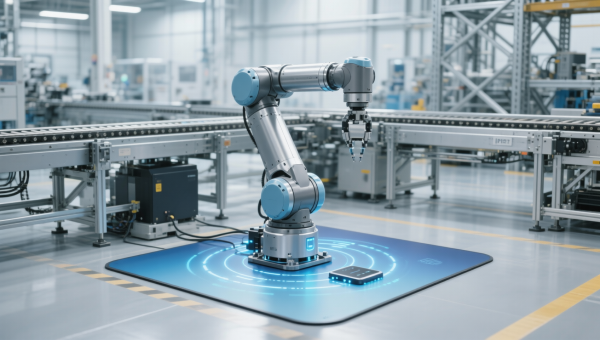Why next-gen wireless charging matters for industrial robots on continuous duty cycles