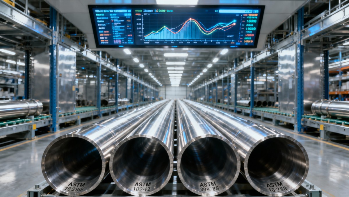 How supply chain analysis of metal pipes identifies early warning signs of alloy grade substitution risk