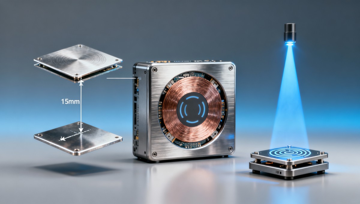 Next-gen wireless charging efficiency drops 42% beyond 15mm air gap—what that means for factory floor tooling