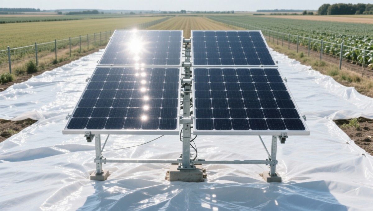 Photovoltaic solar panels with bifacial gain overperform only when mounted on reflective surfaces—field data from 12 EU farms